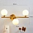 Бра Wall Lamp Bubble Chandelier 3 плафона  фото 4