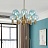 Moon Chandelier 6 плафонов Розовый фото 8