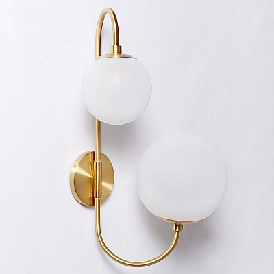 Бра Gooseneck Pelle wall Lamp  фото 1