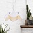 Loft Origami Lamp 40 см  Белый фото 3