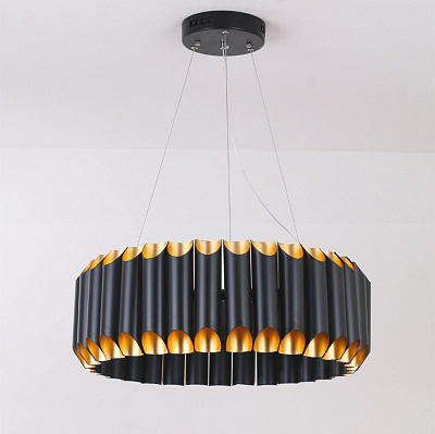 Люстра GALLIANO ROUND SUSPENSION LIGHT by DELIGHTFULL 100 см  Белый  фото 1