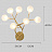 Настенный светильник ST-Luce Ritz Demeter Firefly Chandelier Черный A фото 5