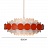 Люстра Doria Leuchten hanging lamp 80 см  Красный фото 12