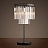 1920s Odeon Glass Fringe Table Lamp Прозрачный фото 2