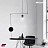 VIBIA WIREFLOW FREE-FORM 3 плафона  фото 5