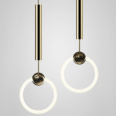 Lee Broom Ring Light 25 см  Серый  фото 1