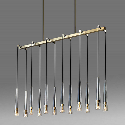 Jonathan Browning Apollinaire Linear Chandelier  фото 1