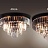 1920s Top Odeon Glass Fringe Chandelier 40 см   фото 3