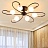 Потолочная люстра Open Bulb Ceiling Light D фото 9