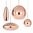 Подвесные светильники Tom Dixon Copper Wide Pendant lamp B фото 8